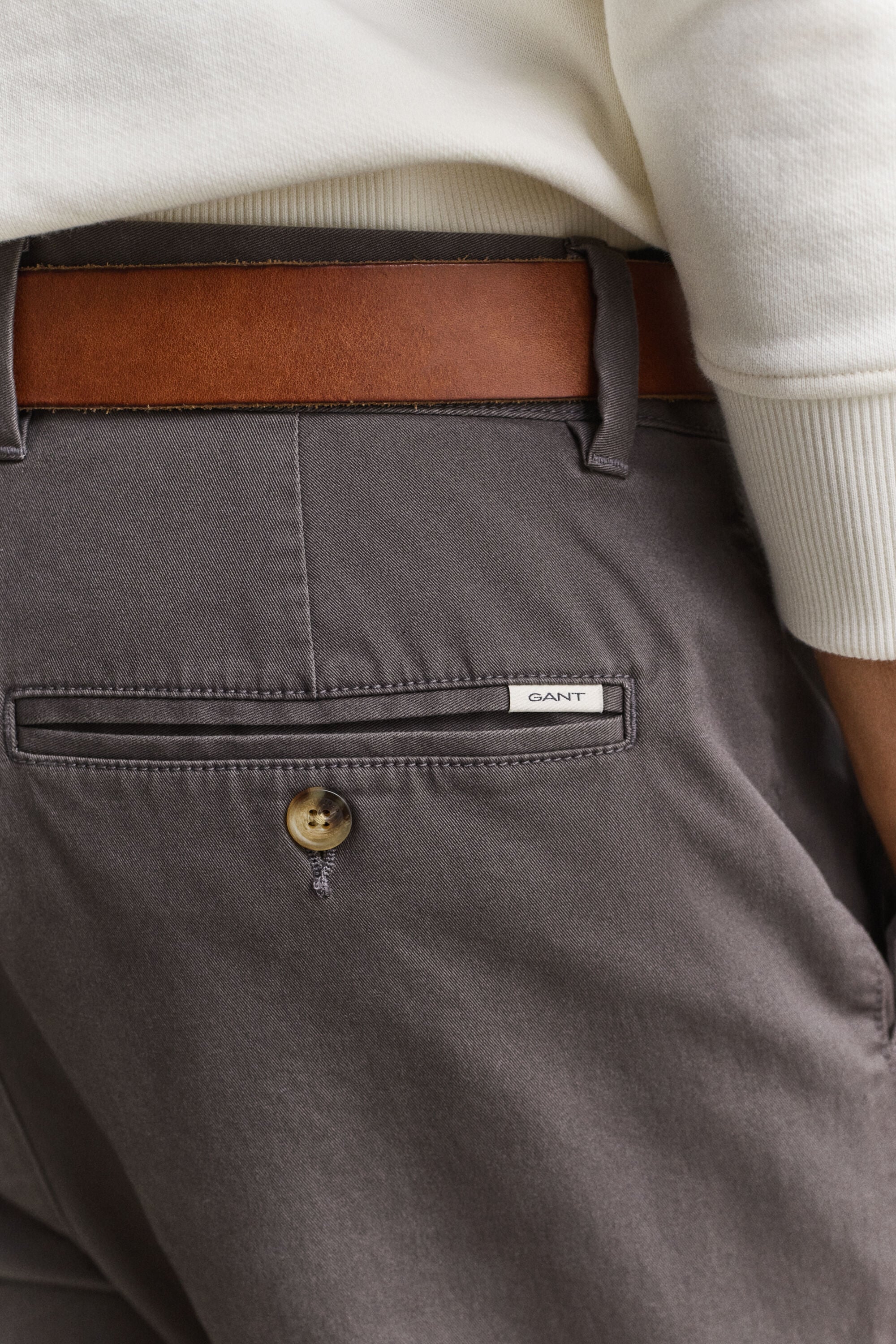 Klassiska chinos med regular fit