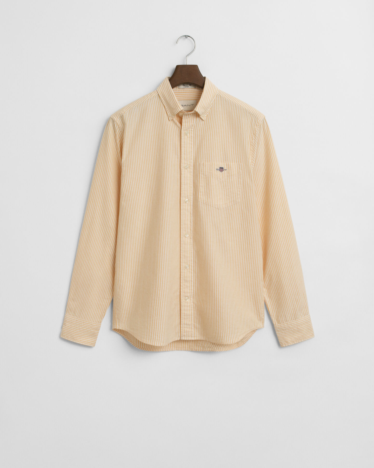 Regular fit klassisk randig oxfordskjorta