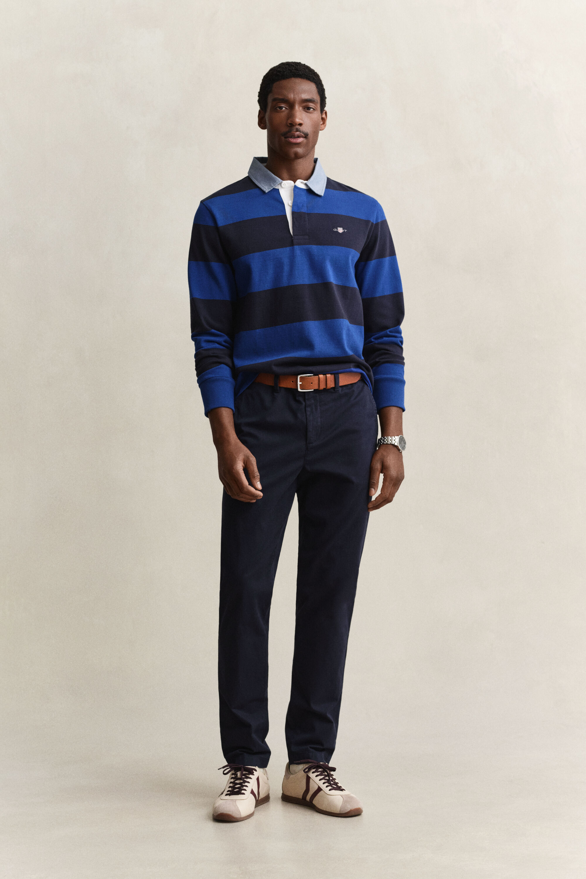 Klassiska chinos med slim fit