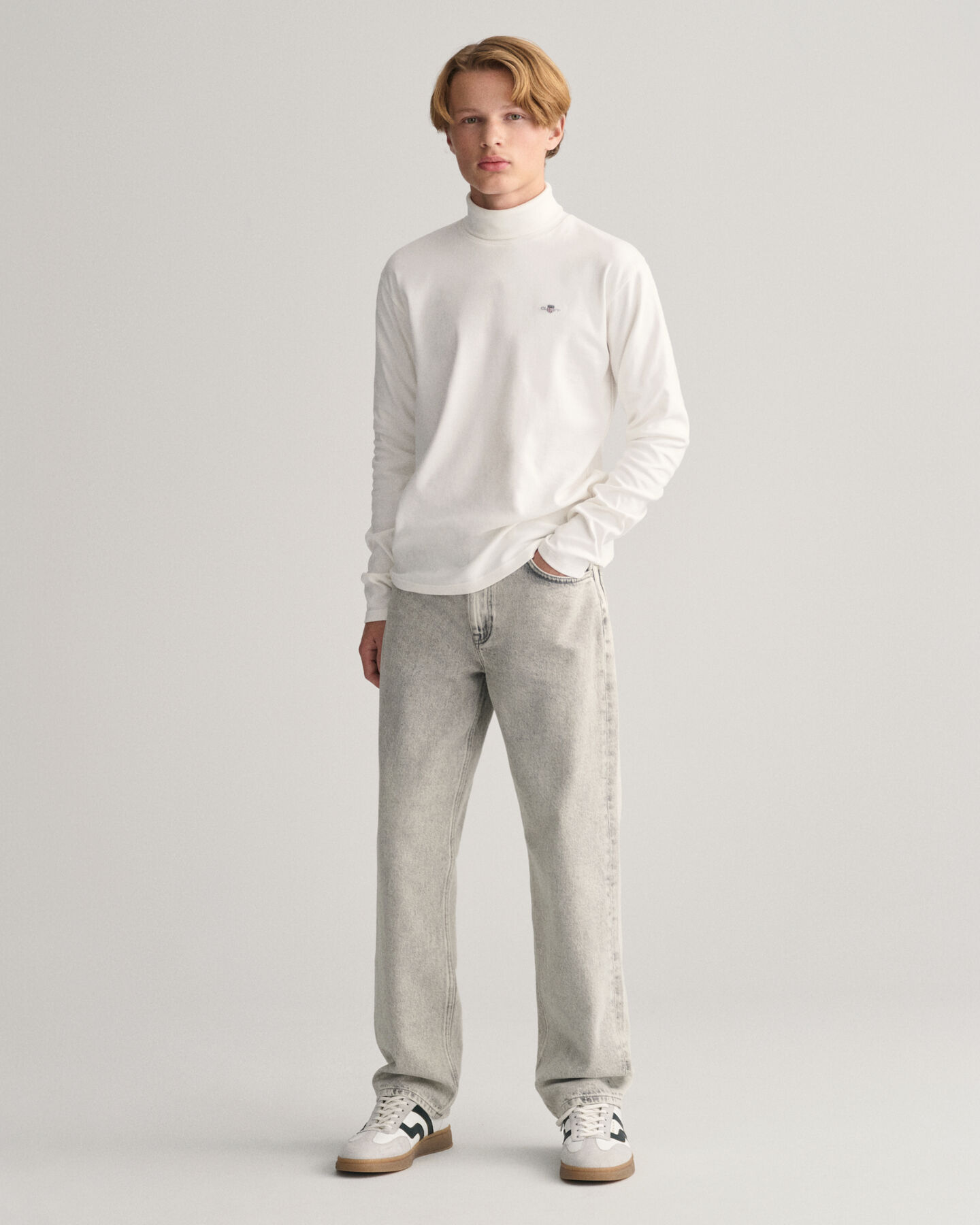 Teens Shield l&aring;ng&auml;rmad polotr&ouml;ja