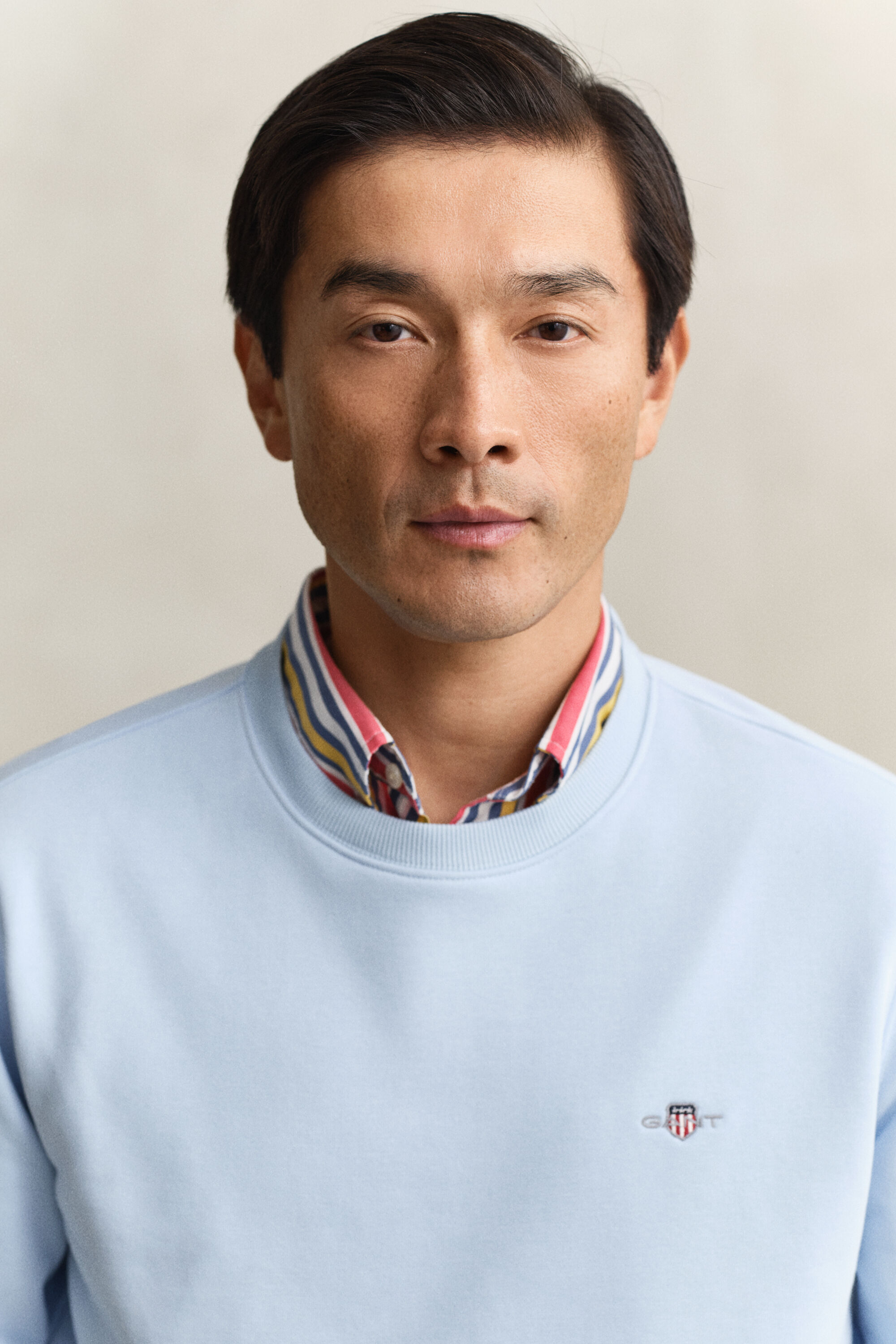 Shield sweatshirt med rund hals