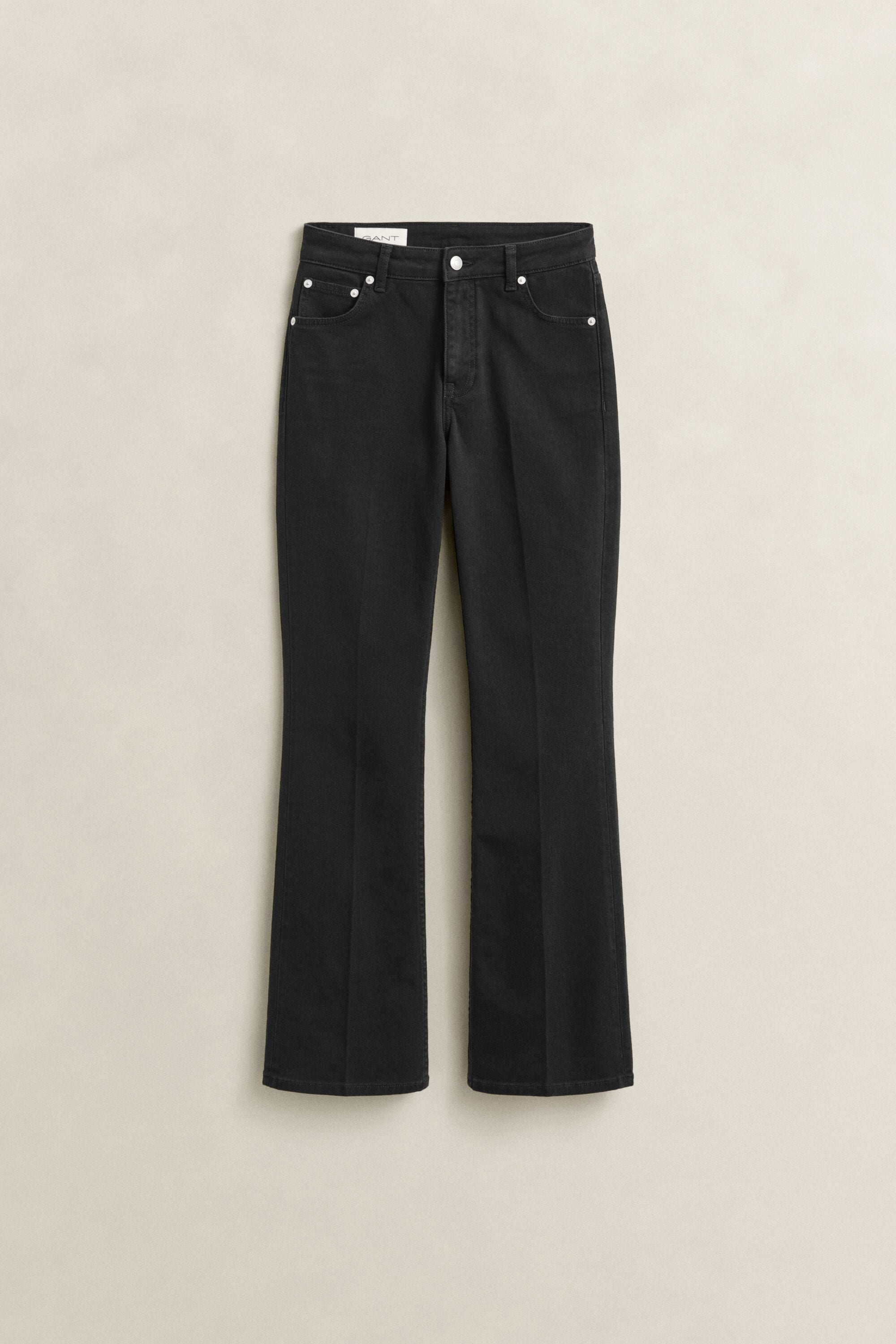 Slim utställda stretchjeans