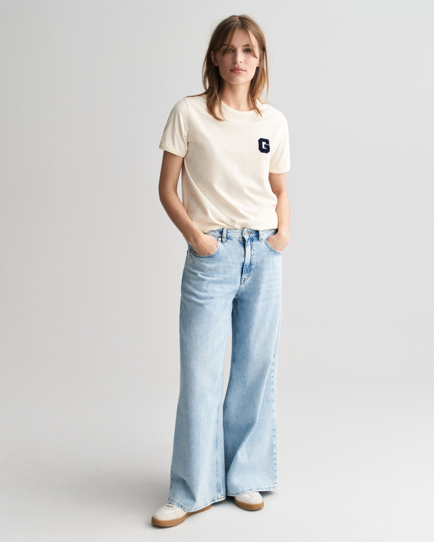 T-shirt med G-m&auml;rke