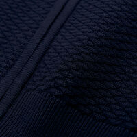 Triangle Texture tröja med lång dragkedja