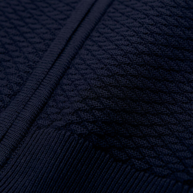 Triangle Texture tröja med lång dragkedja