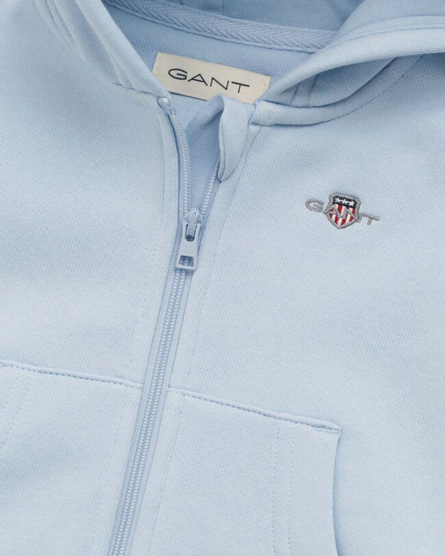 Baby Shield hoodie med dragkedja