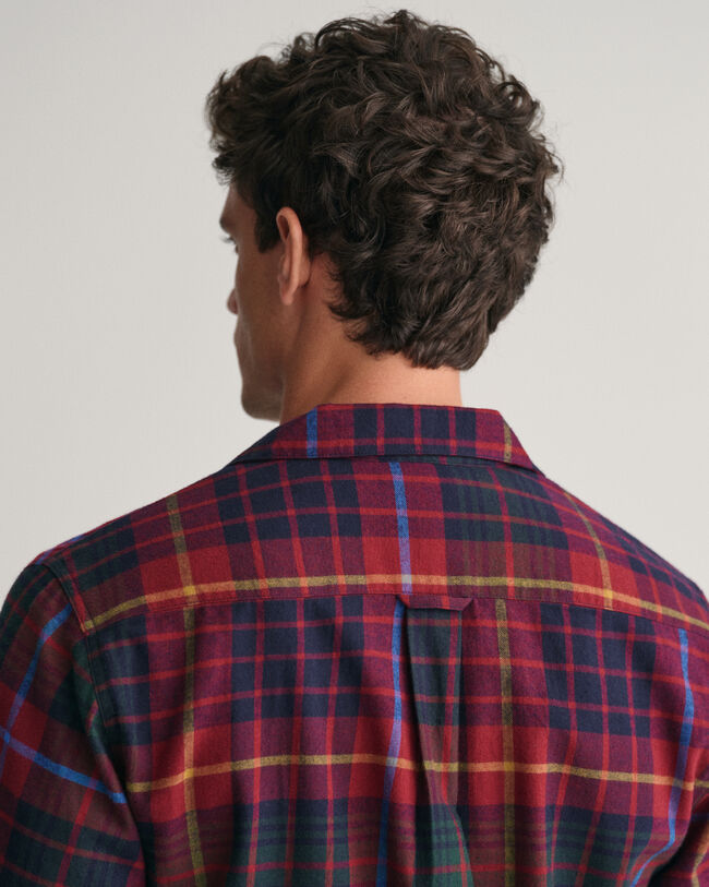 Presentförpackning med pyjamasskjorta och -byxor i flanell