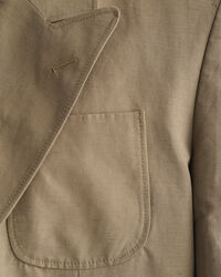 Oversized dubbelknäppt safarikavaj