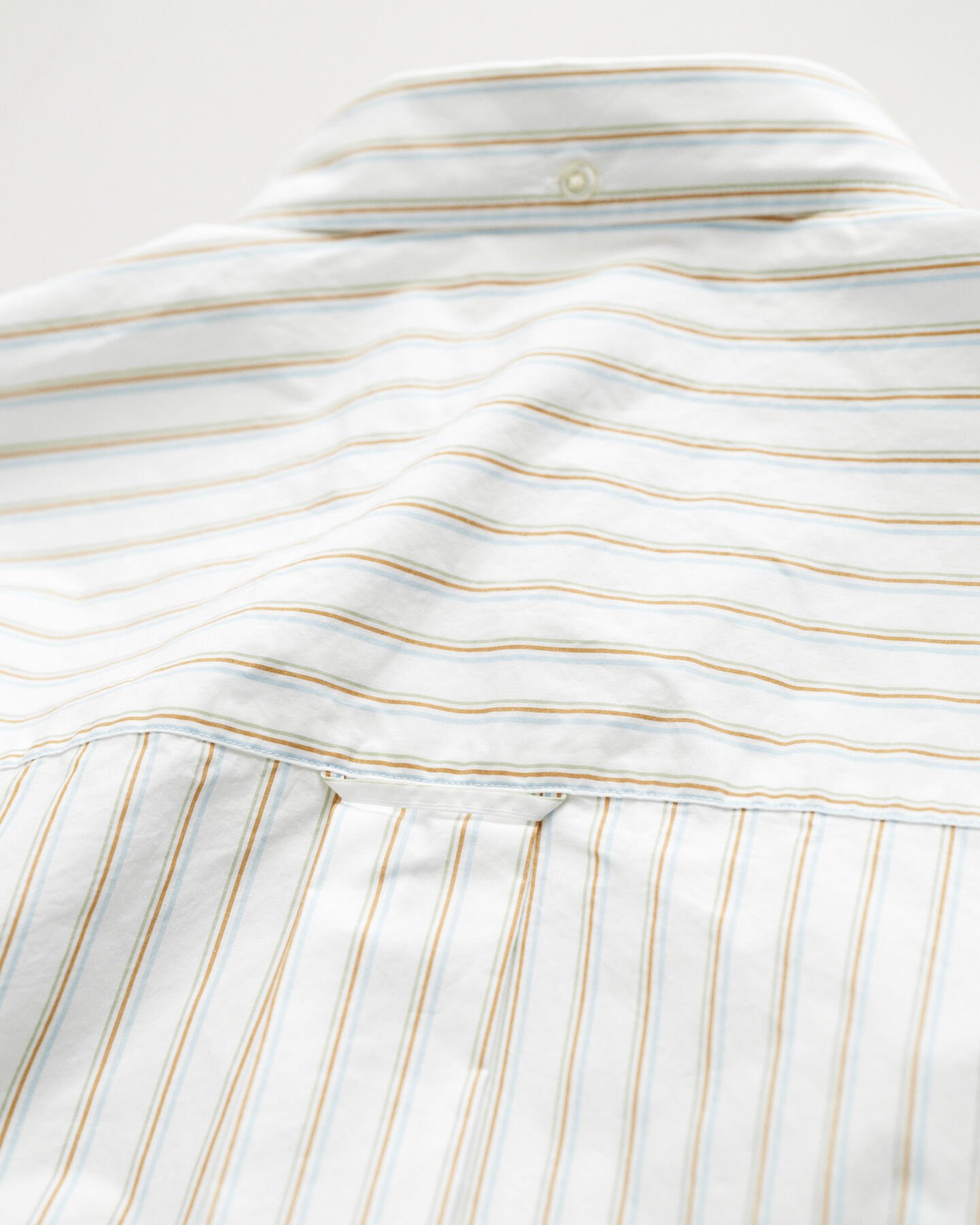 Relaxed fit Heritage randig kort&auml;rmad poplinskjorta