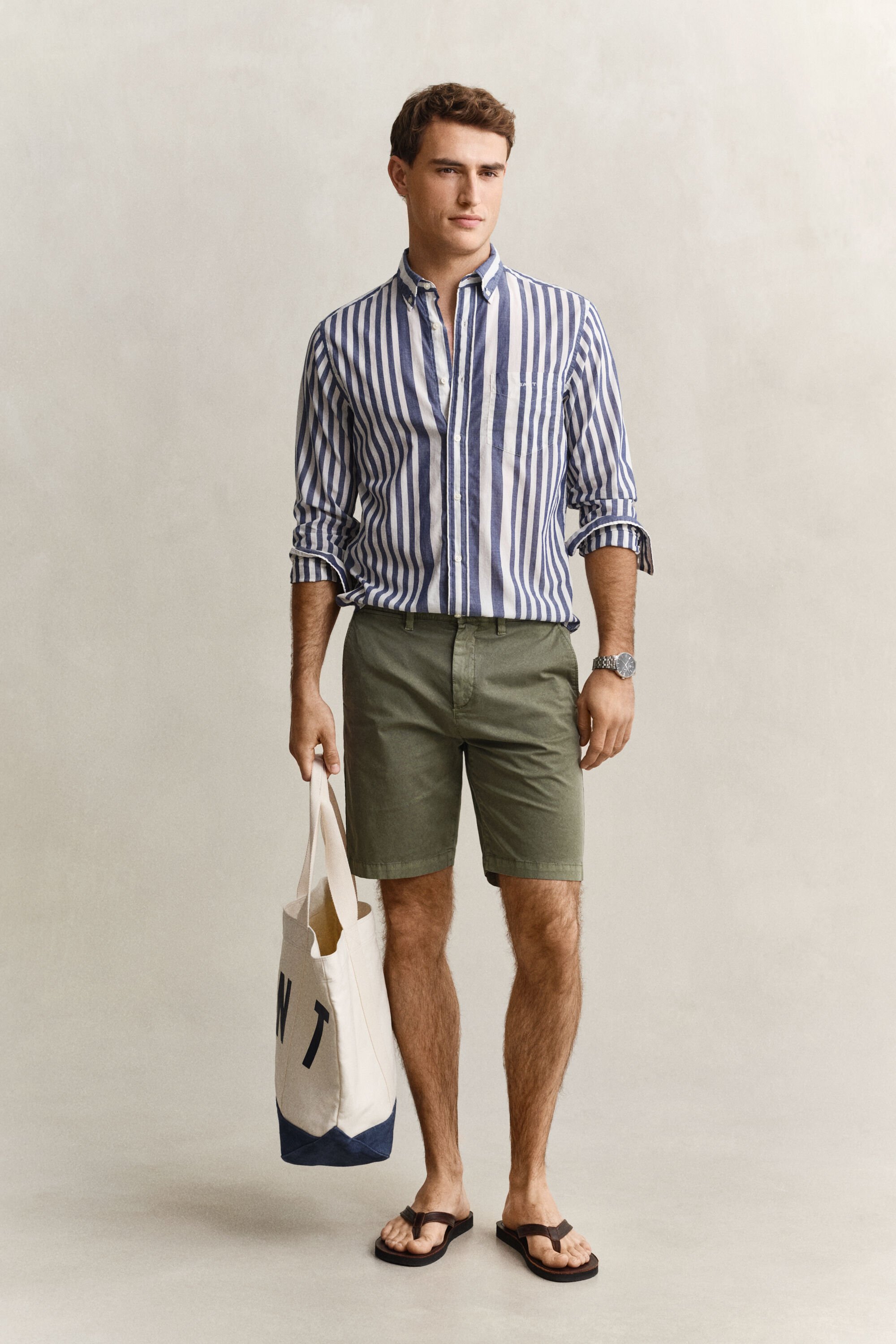 Sunfaded chinoshorts