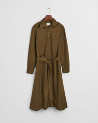 Skjortklänning med fickor