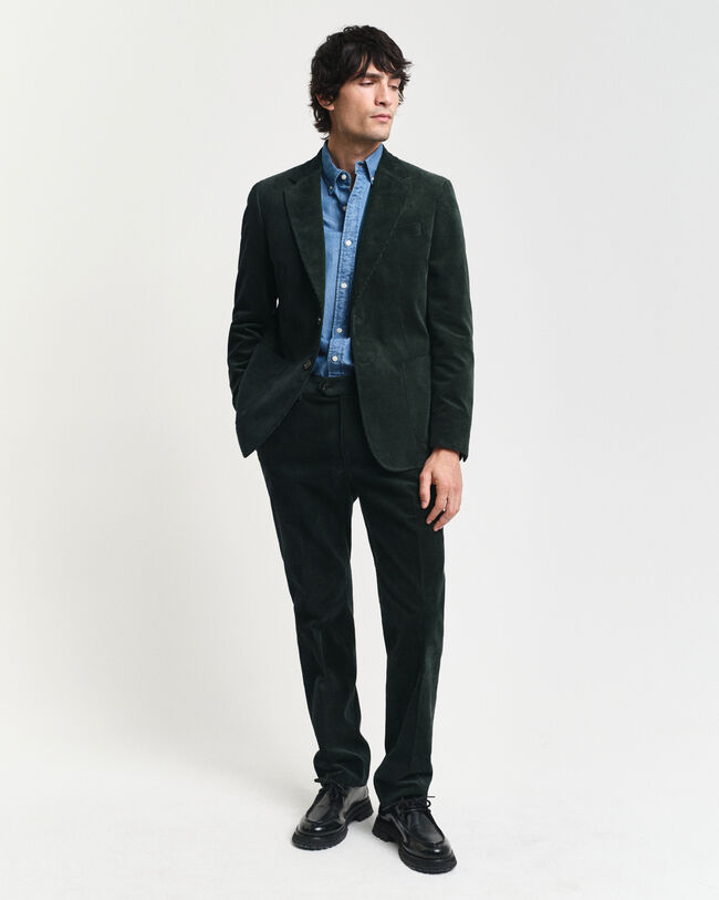 Slim fit kostymkavaj i manchester