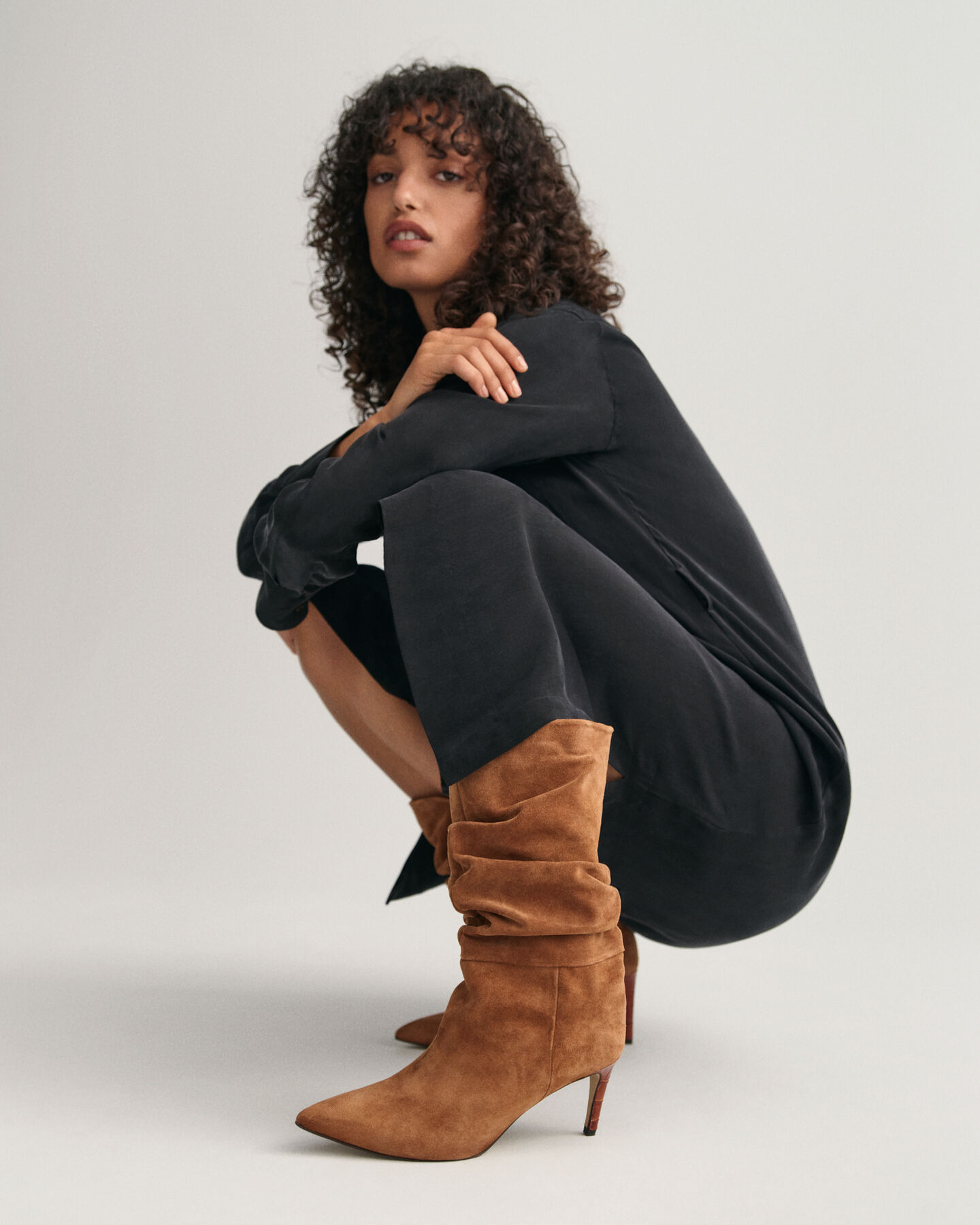 Bettany boots med h&ouml;gt skaft