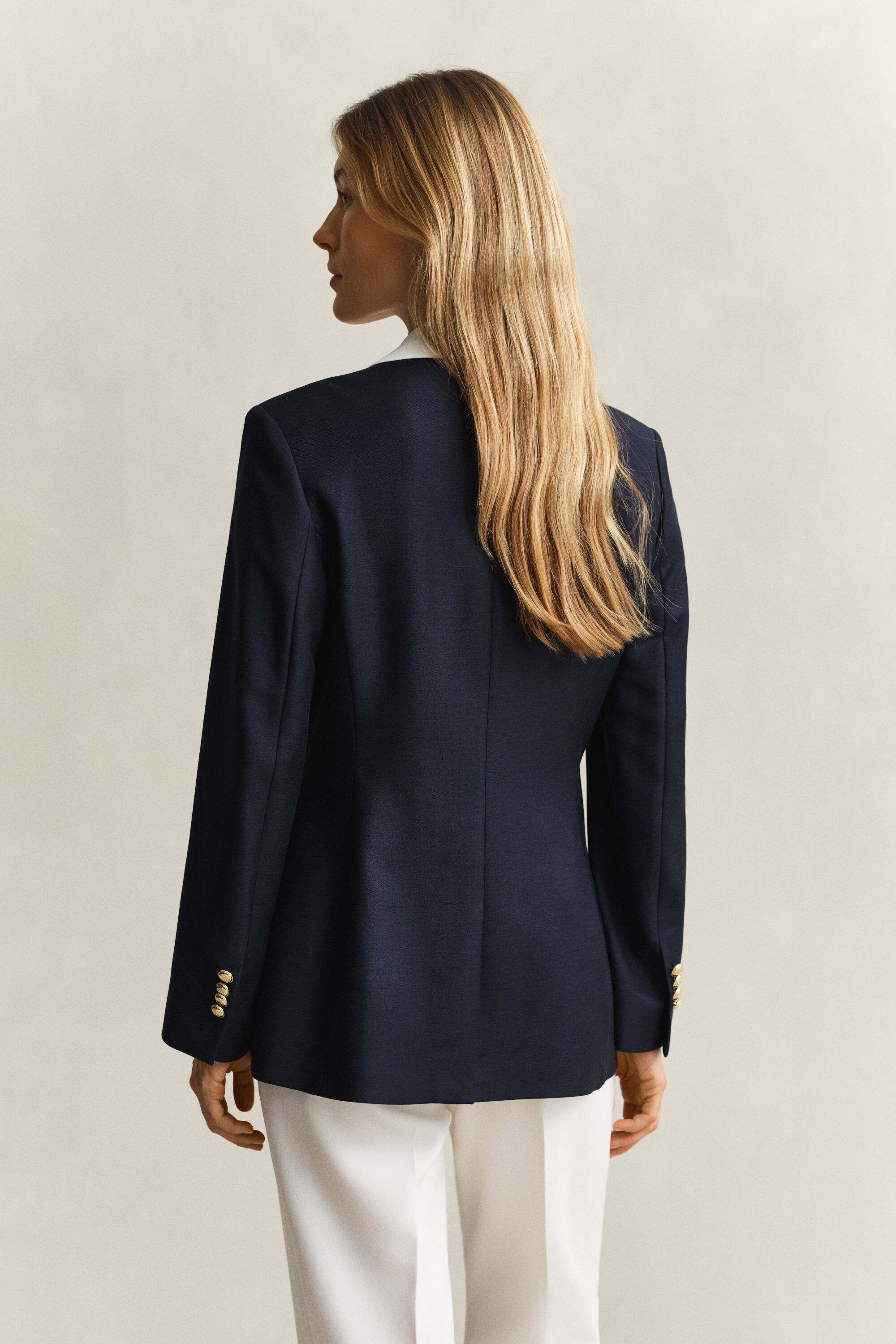 Kontrastfärgad kavaj