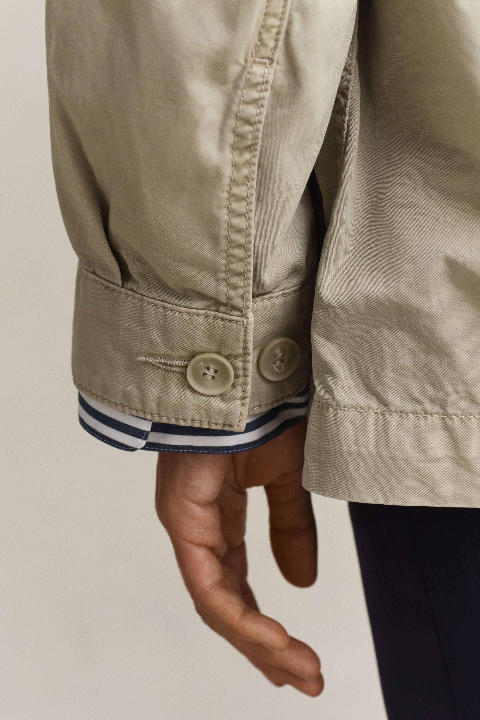 Fältjacka med bälte