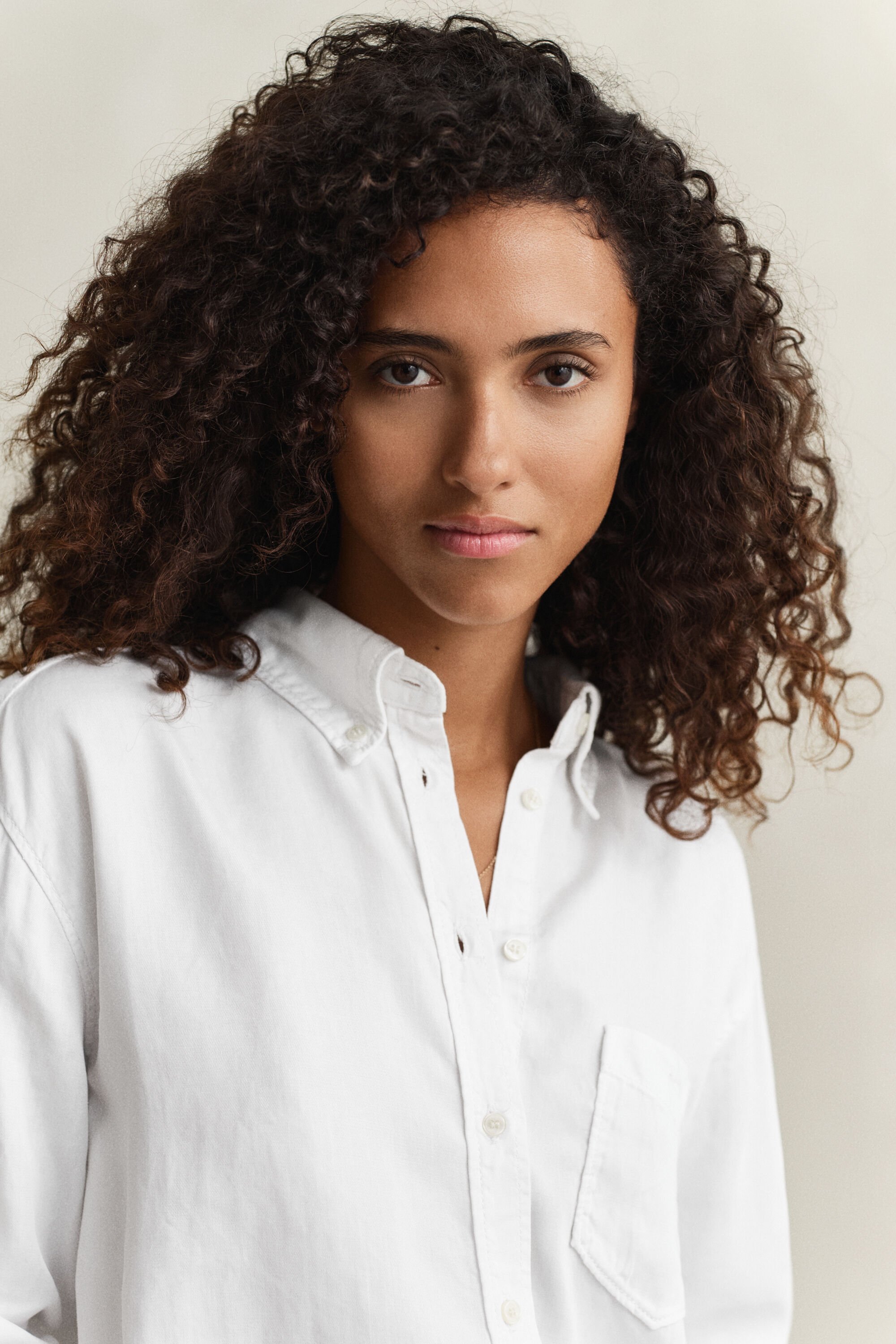 Indigofärgad skjorta