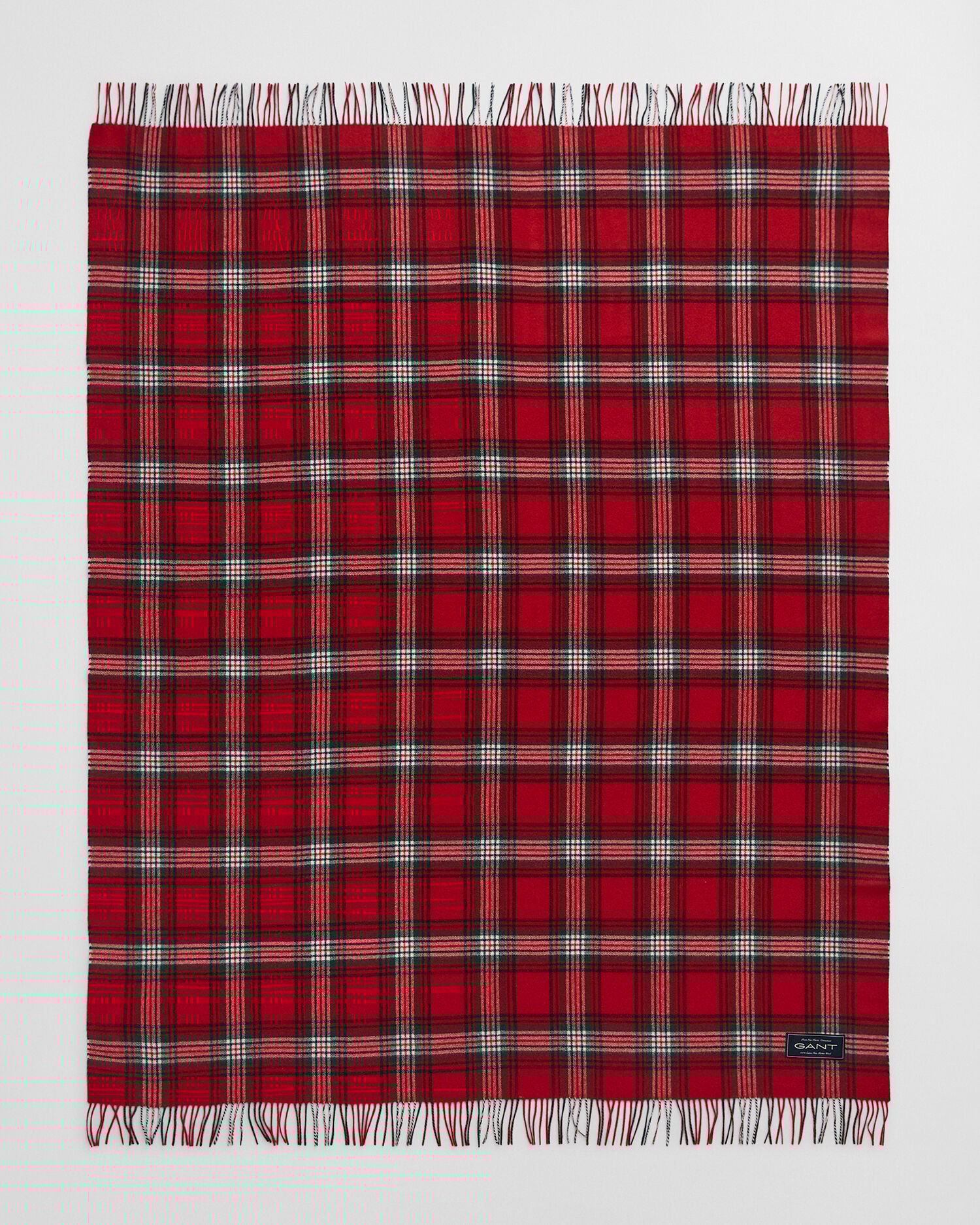 Pläd i extra fin merinoull