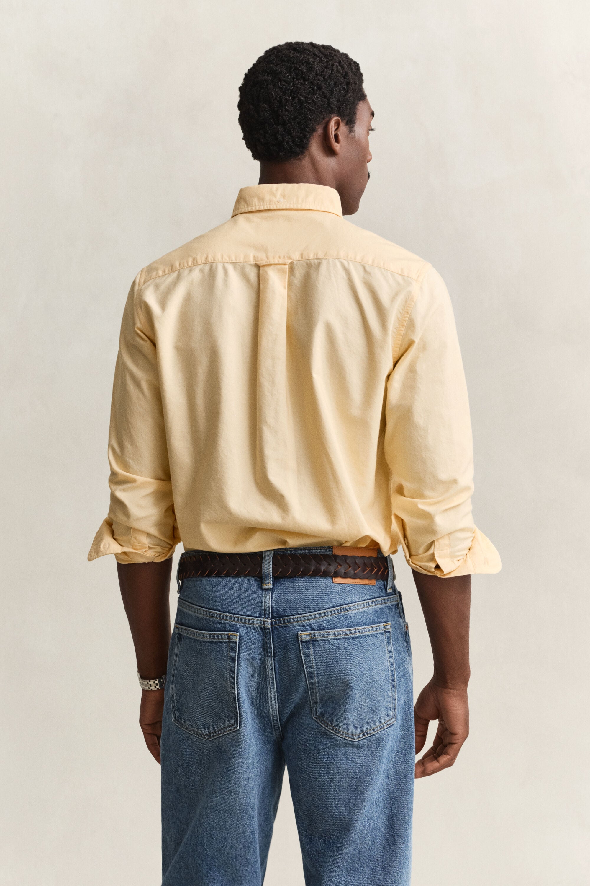 Regular fit klassisk oxfordskjorta