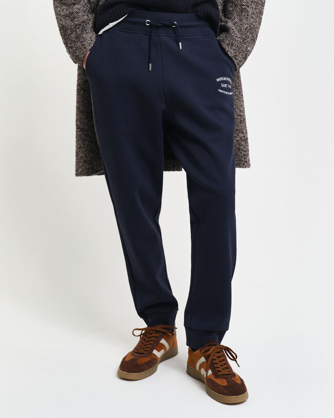 Sweatpants med litet tryck