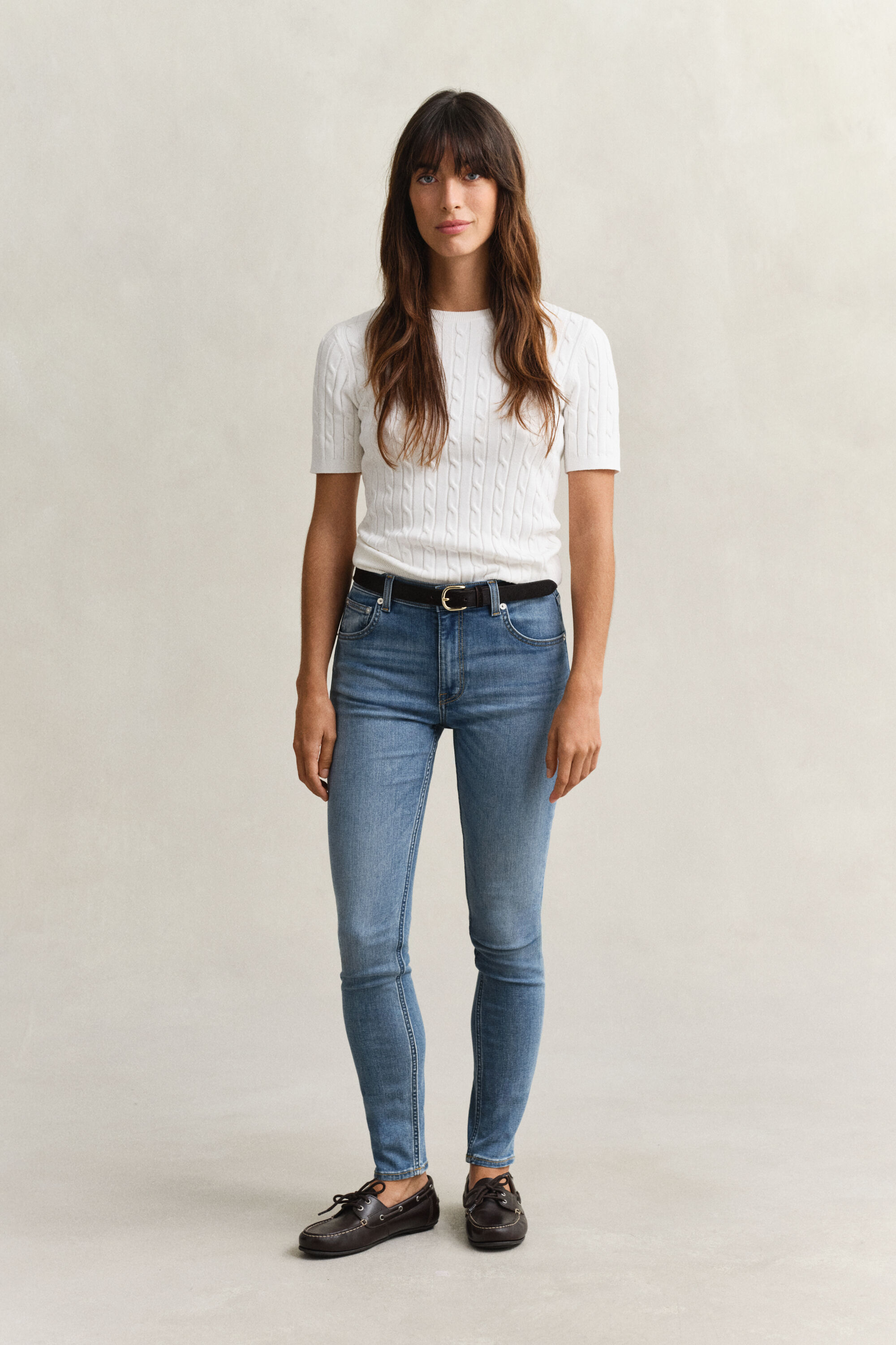 Skinny jeans med stretch