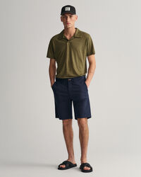 Hallden slim fit twillshorts