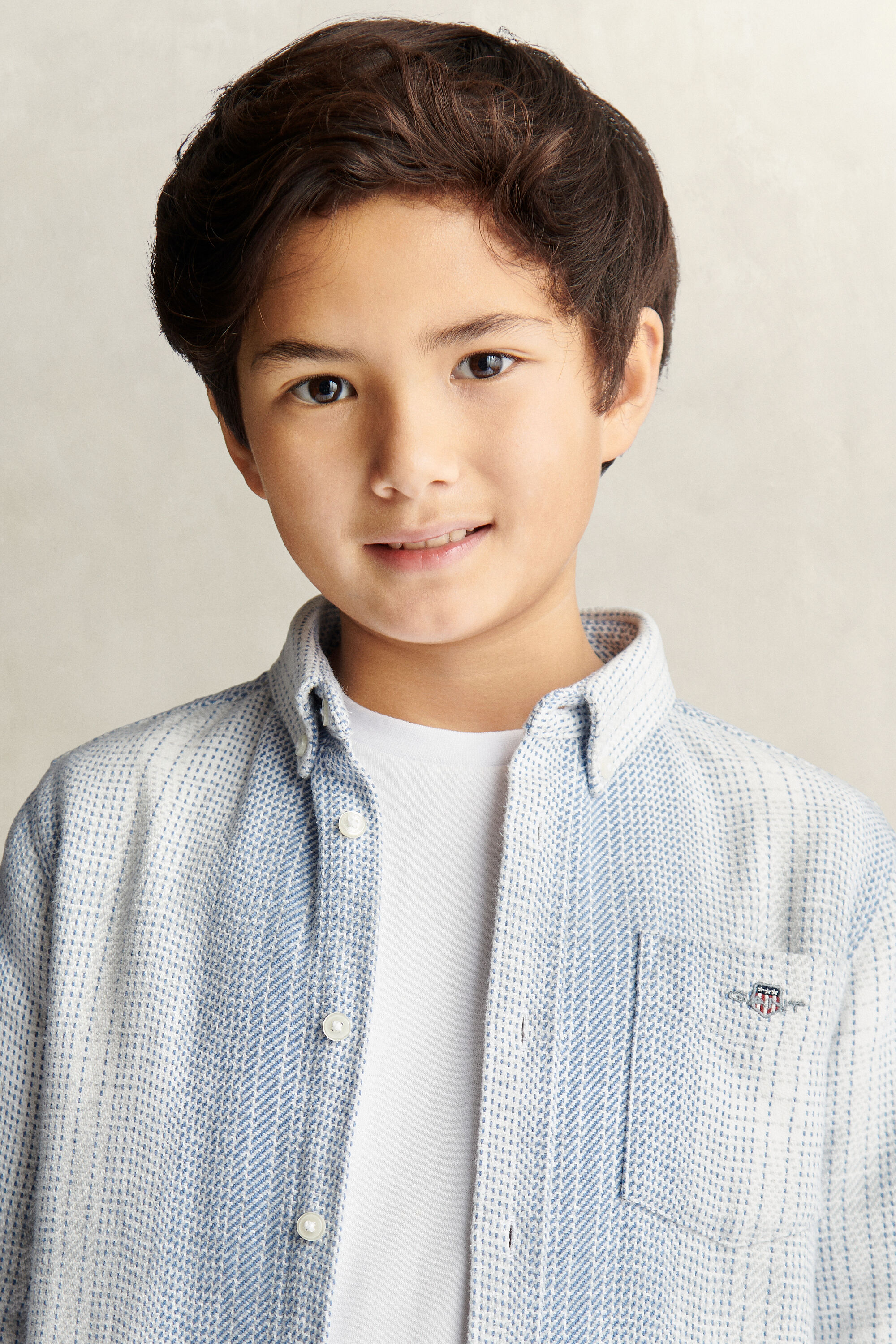 Teen Boys rutig skjortjacka