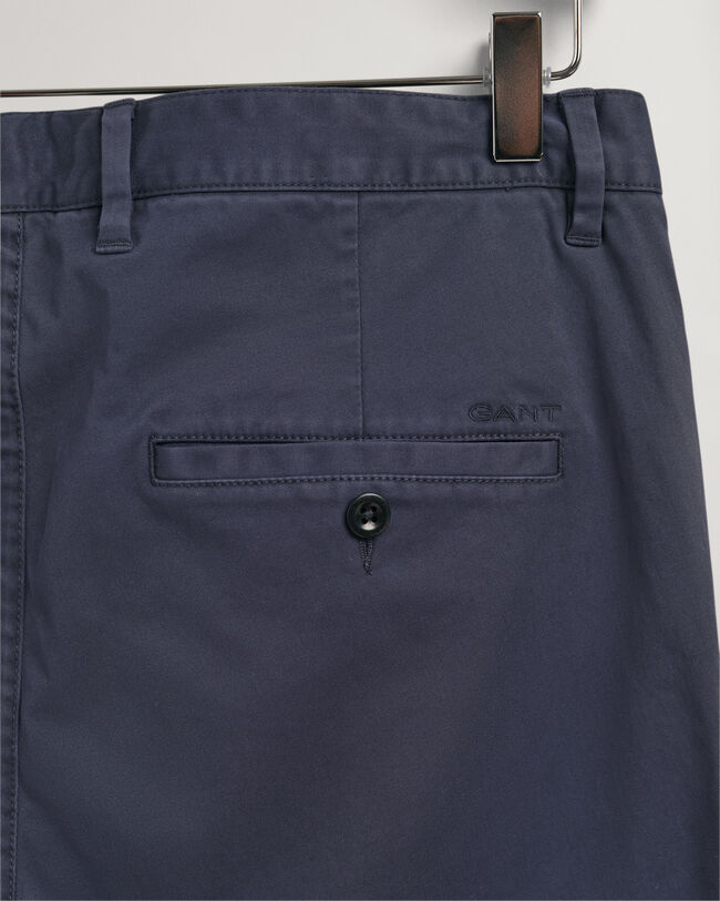 Molsey extra slim fit borstade chinos