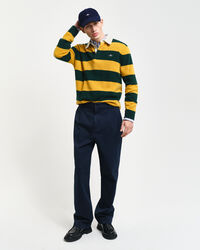 Relaxed fit chinos i bomullstwill