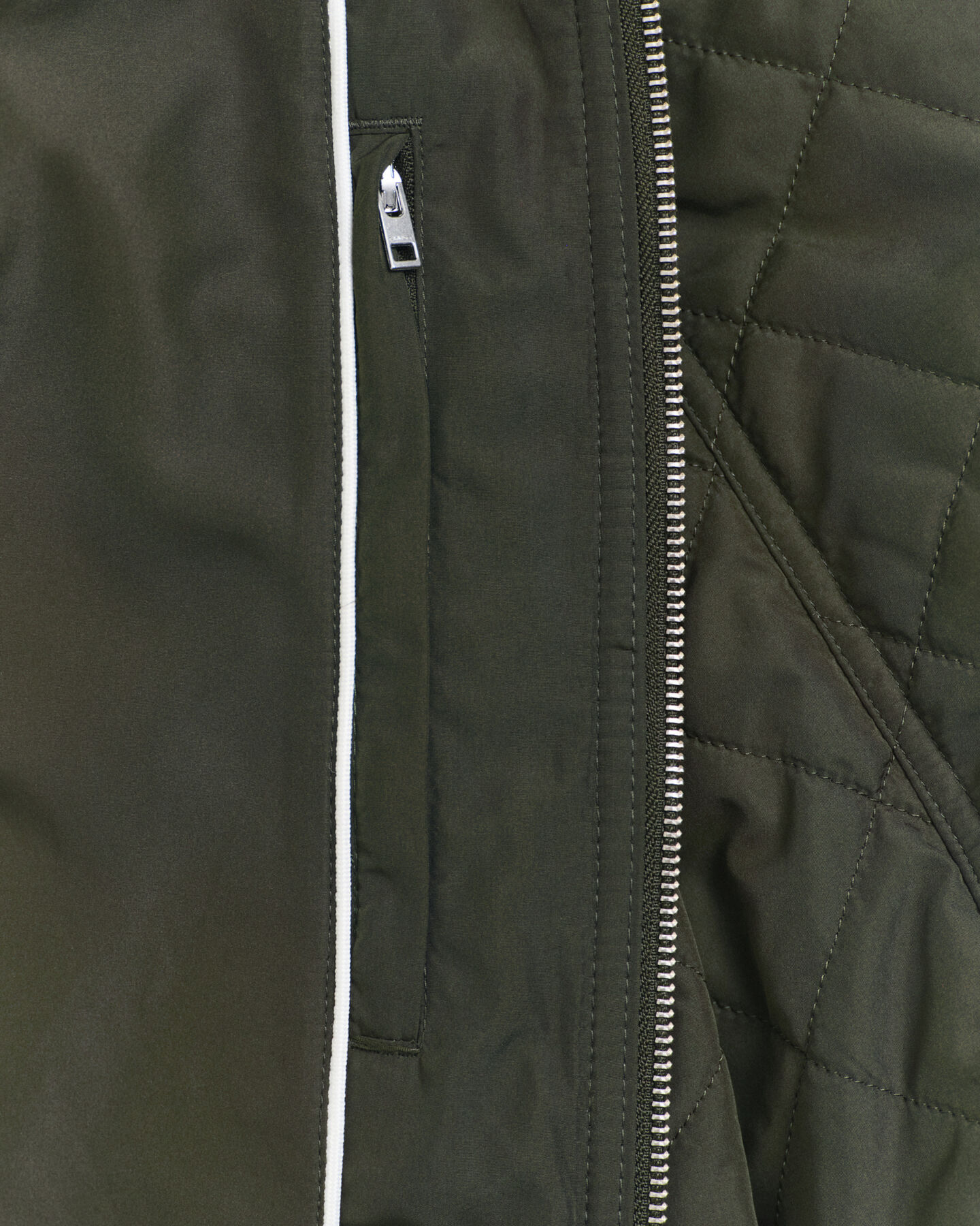 Quiltad Windcheater jacka