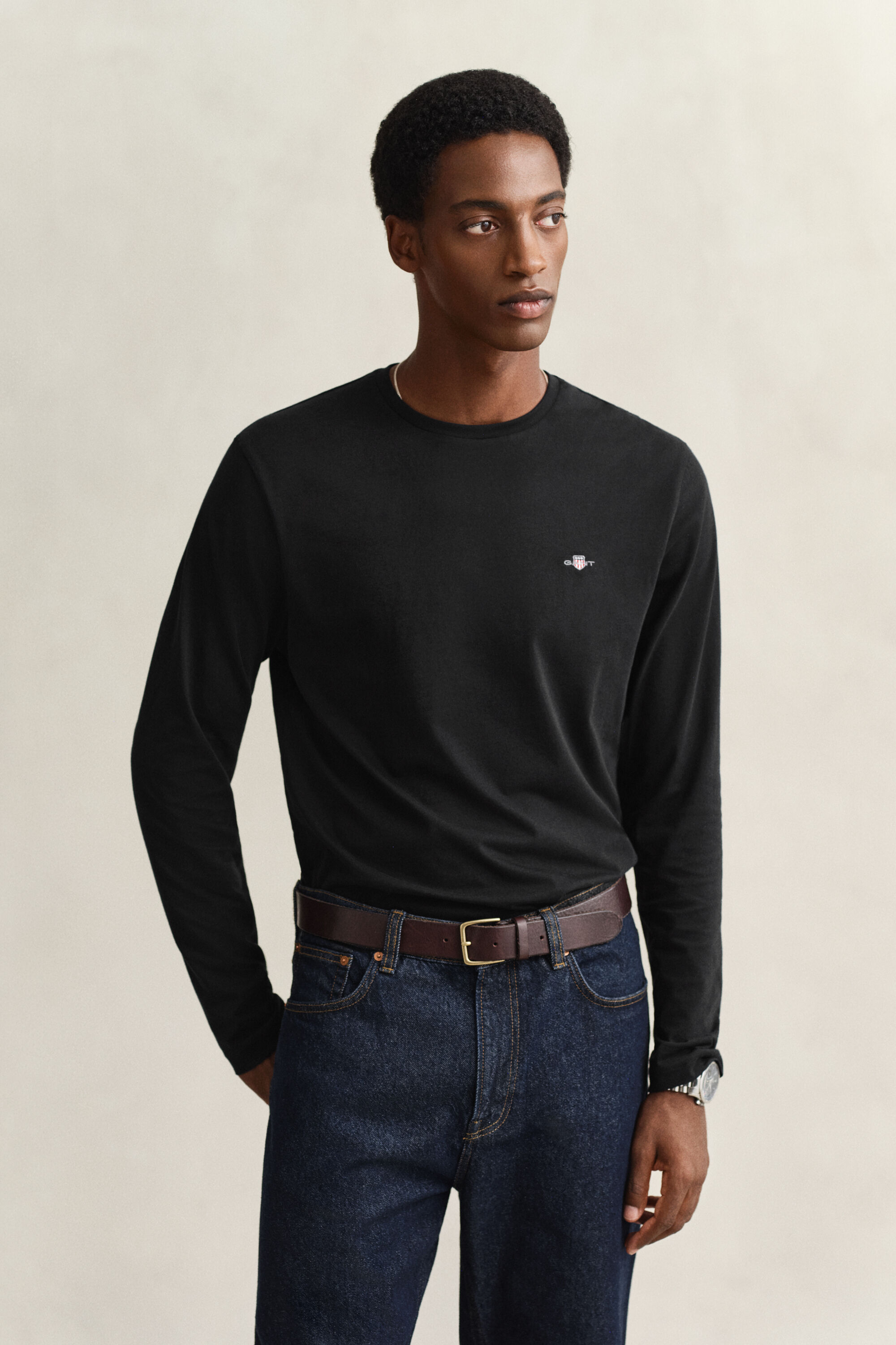 Shield långärmad T-shirt