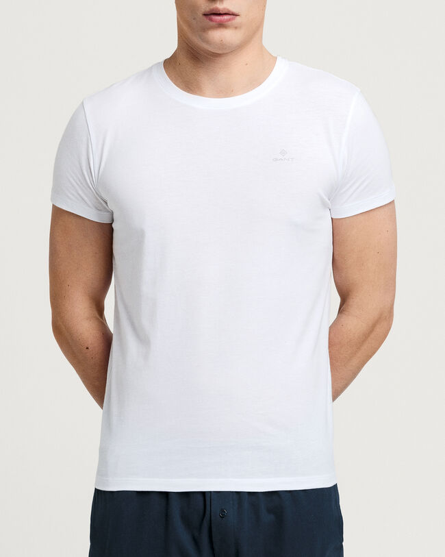 Tvåpack crew neck T-shirtar