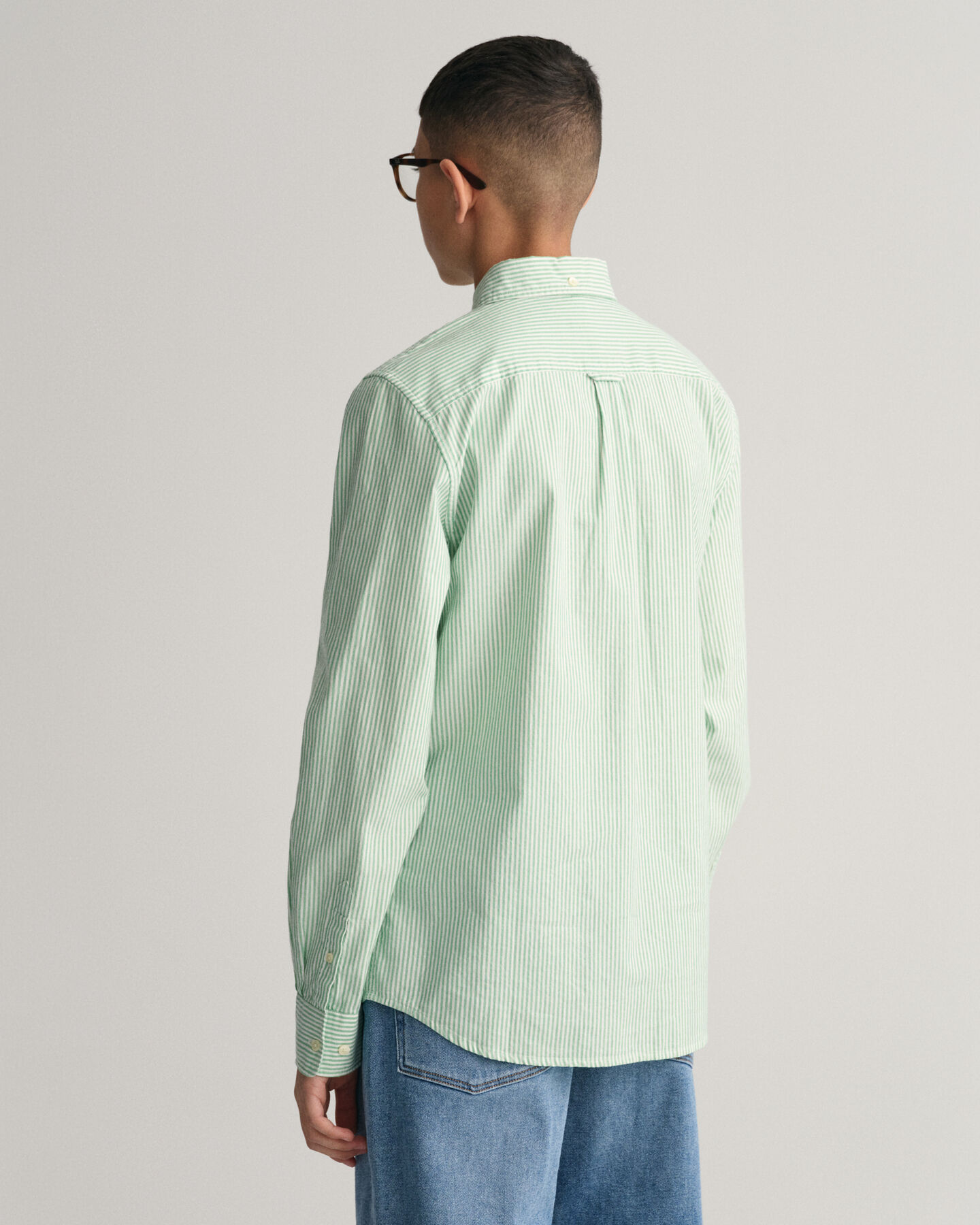 Teen Boys randig oxfordskjorta