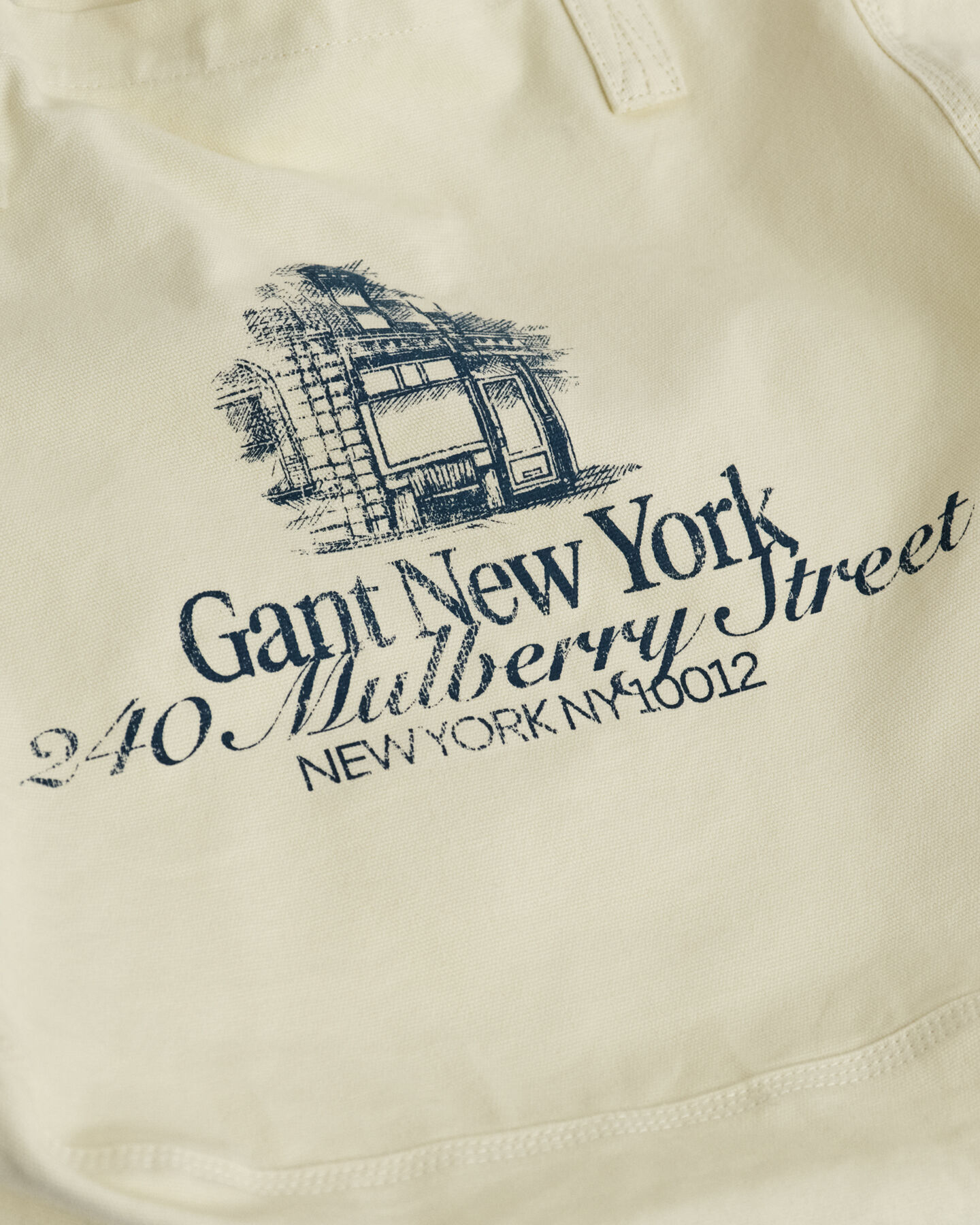 Toteväska i bomullskanvas