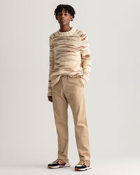 Regular fit twillchinos