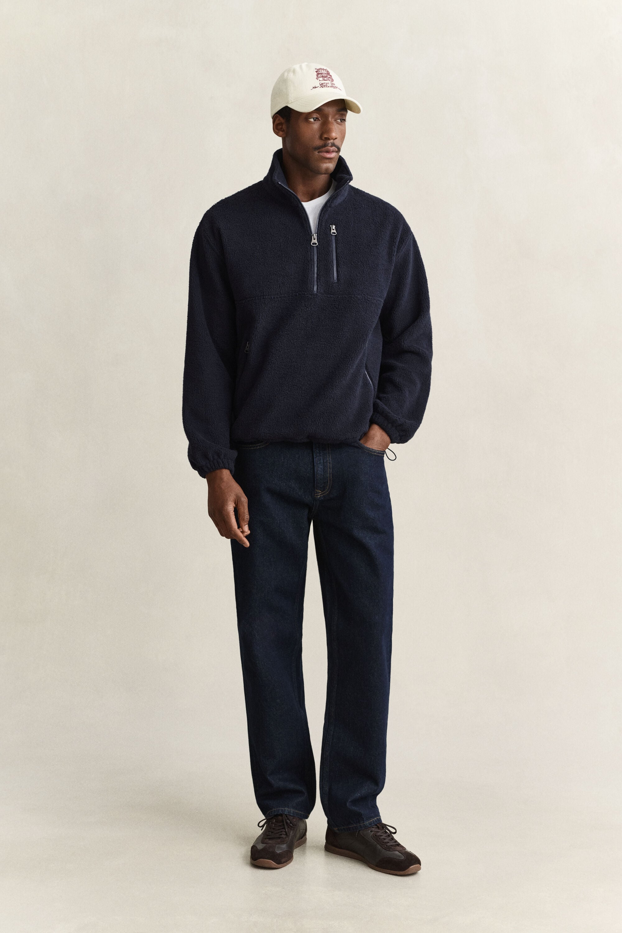 Sweatshirt i fleece