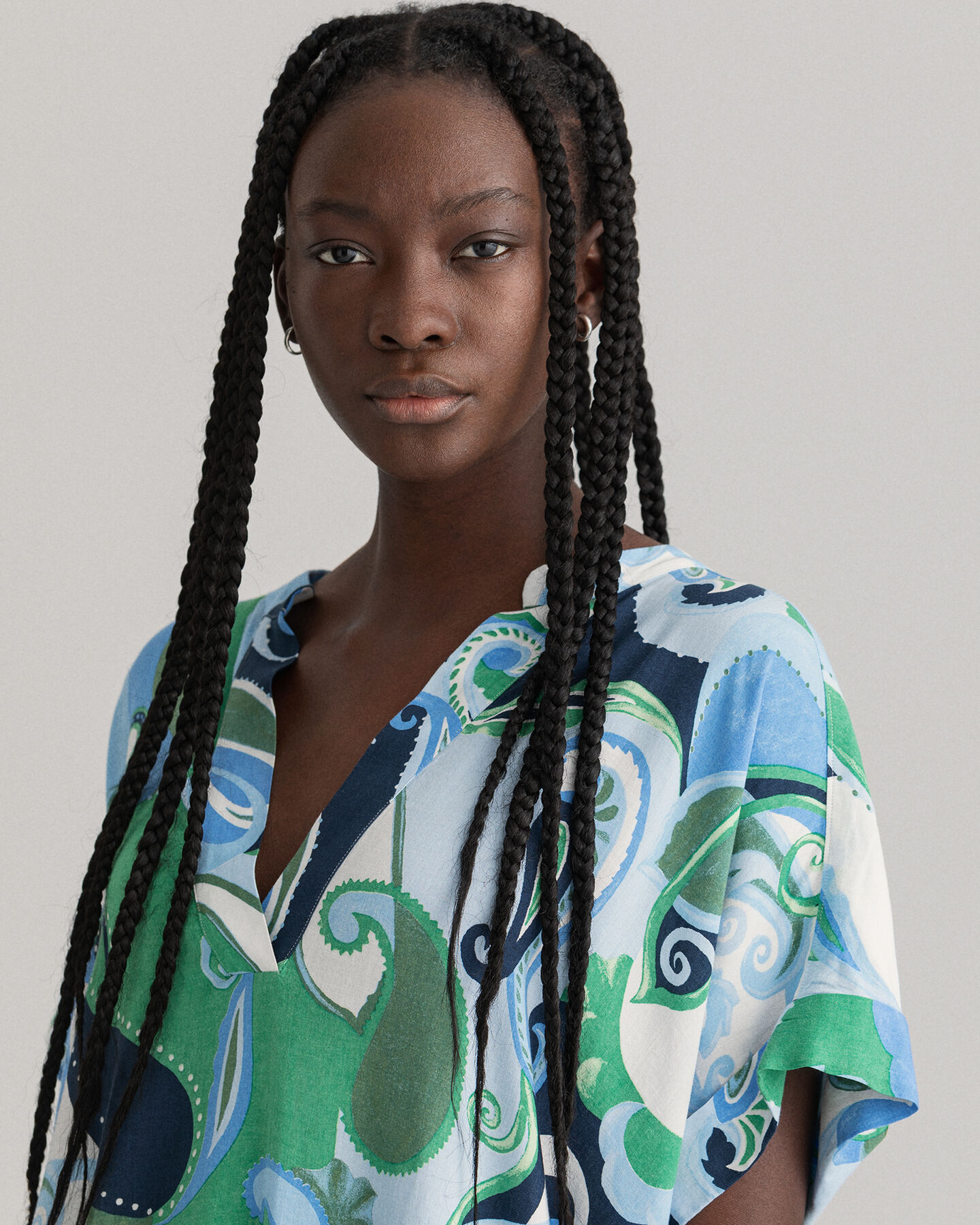 Paisleymönstrad tunika