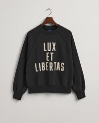 Luxe crew neck sweatshirt
