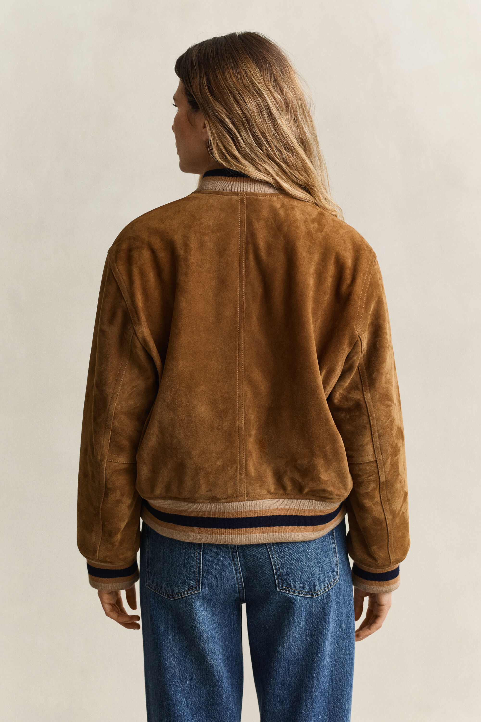 Gant x Yale Varsity jacka i mocka