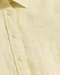 Regular fit skjorta i linnechambray