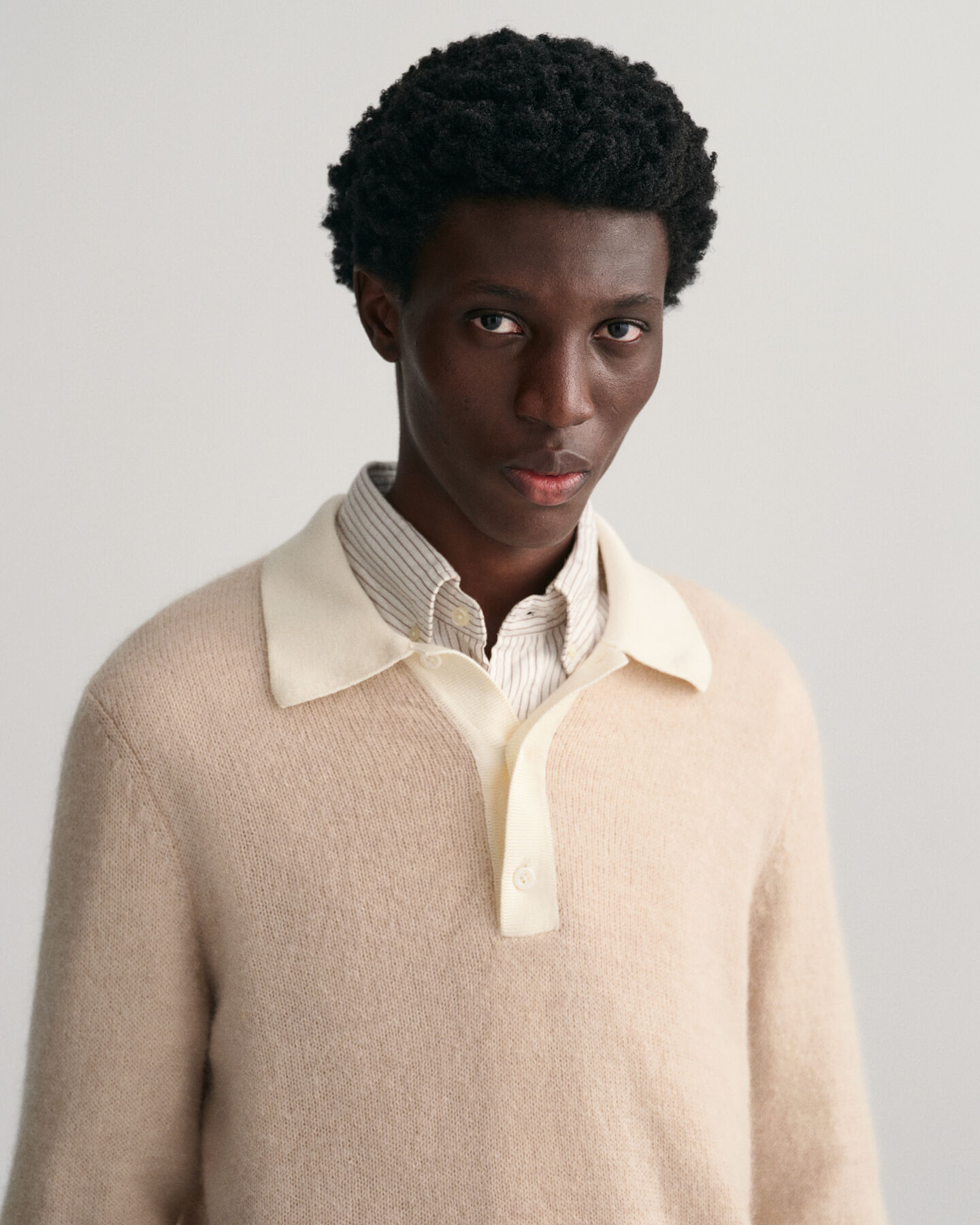 Rugger i mohair och bomull