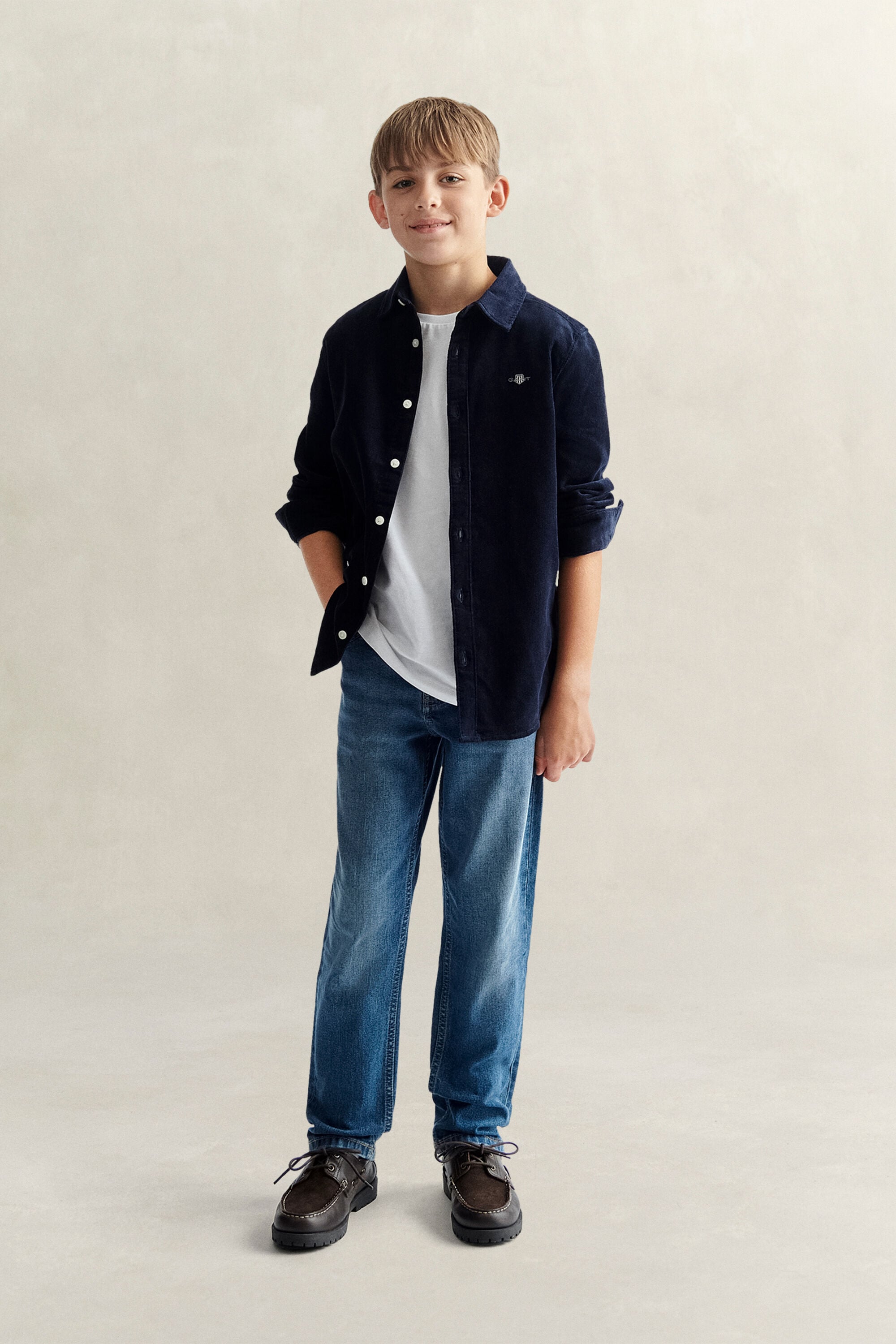 Teen Boys manchesterskjorta