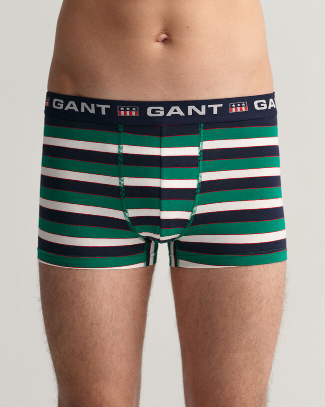 Trepack Retro Shield randiga kalsonger