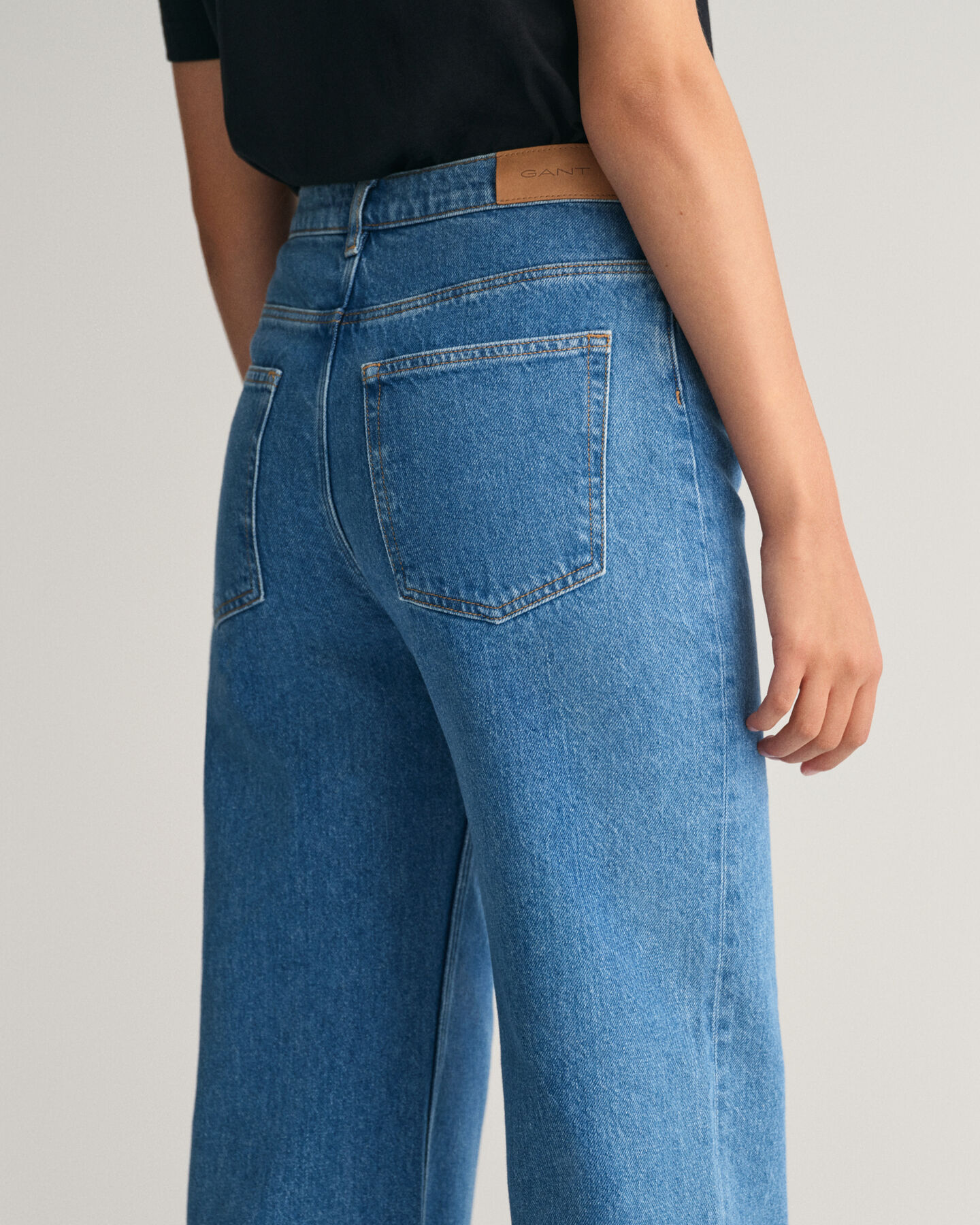 Teen Girls jeans med vida ben