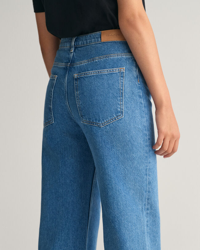 Teen Girls jeans med vida ben