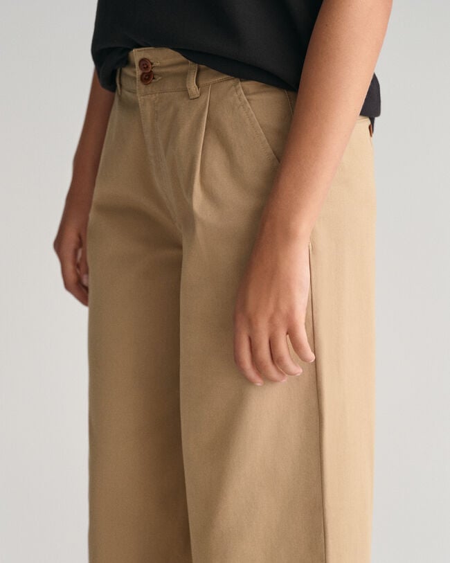 Teen Girls boxpleat chinos