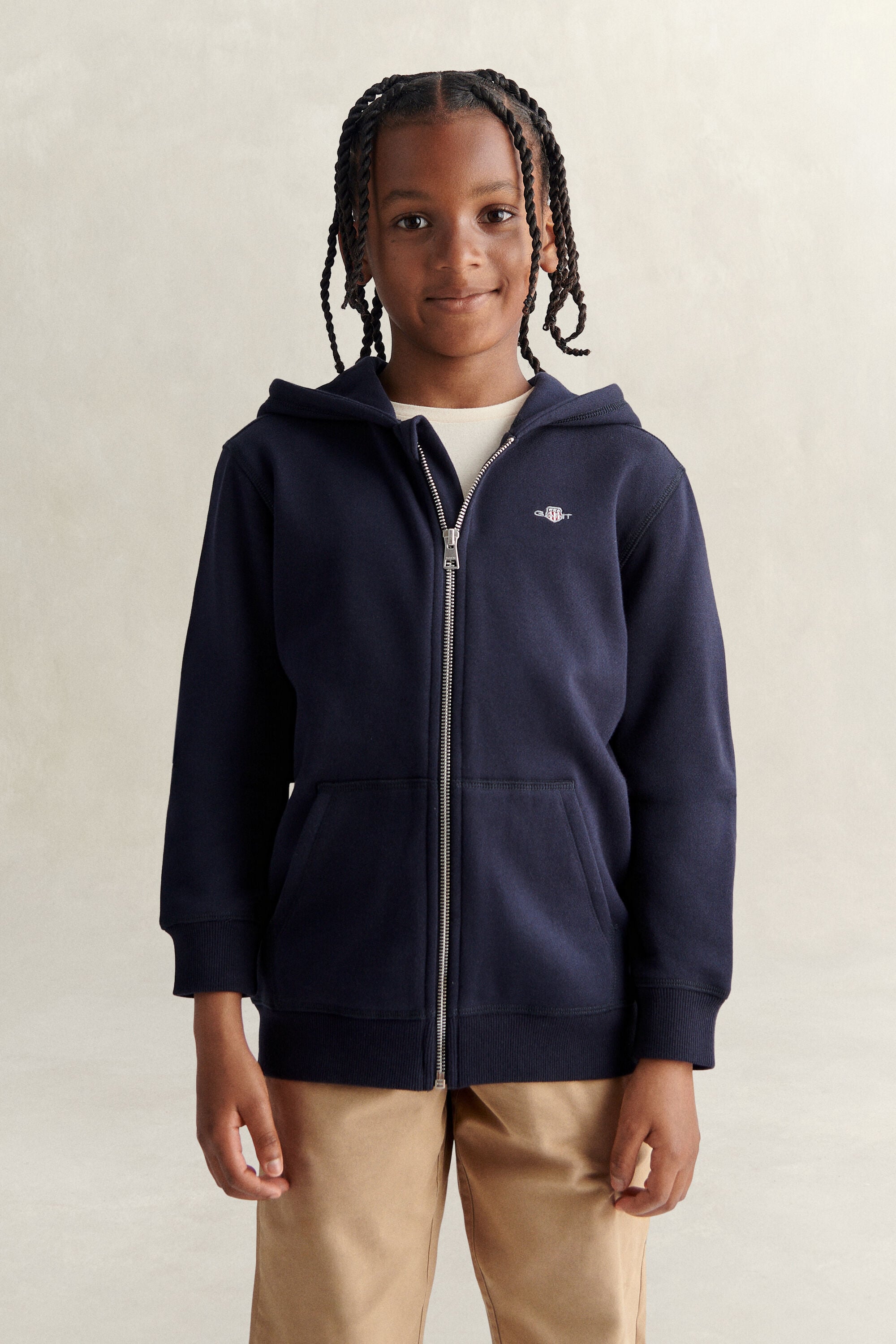 Teen Boys hoodie med dragkedja