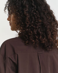 Relaxed fit klassisk poplinskjorta