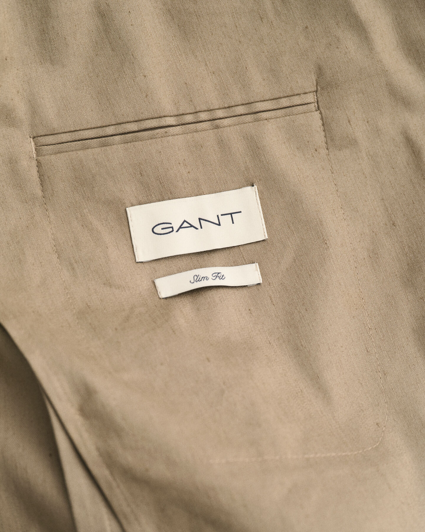 Kostymkavaj i bomull och linne