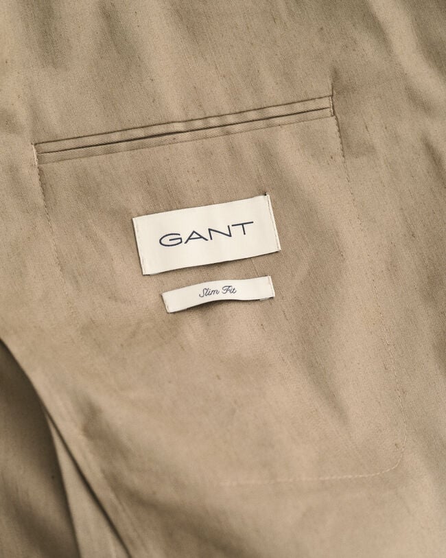 Kostymkavaj i bomull och linne