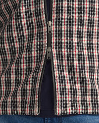 Relaxed fit twillskjorta med dragkedja